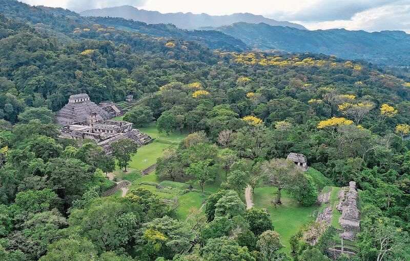 Eindrückliche Maya-Stätte Palenque in Mexico. (Bilder zvg.) Eindrückliche Maya-Stätte Palenque in Mexico. (Bilder zvg.)
