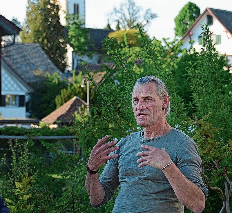 Zum Abschluss der Nahreise des «LaMarotte» von Kappel nach Rifferswil 
