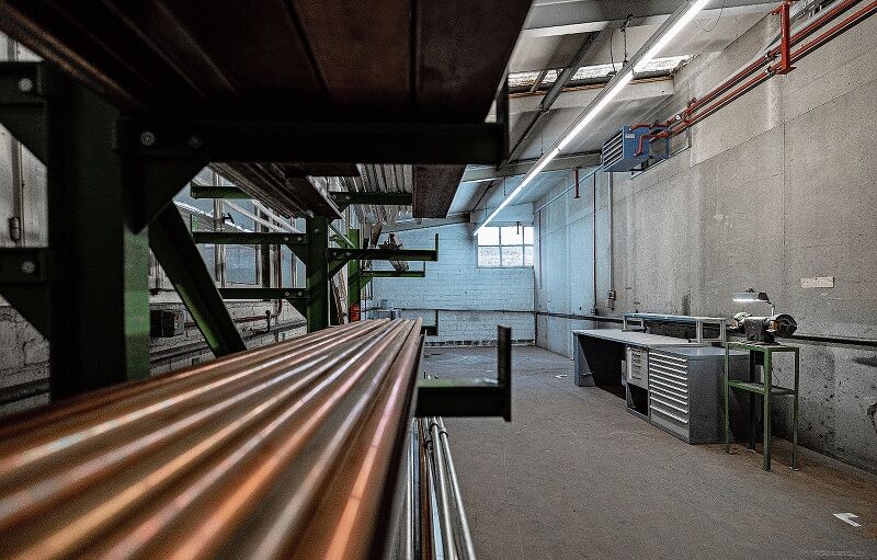 In «The Studios» gibt es verschiedene Ateliers. Metallbauarbeiten sind genauso möglich wie eine professionelle Holzverarbeitung.
