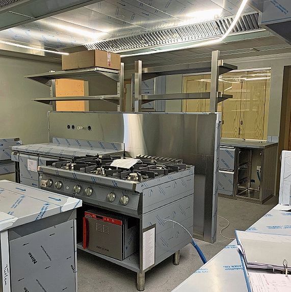 Blick in die neue Küche. (Bilder Livia Häberling) Blick in die neue Küche. (Bilder Livia Häberling)