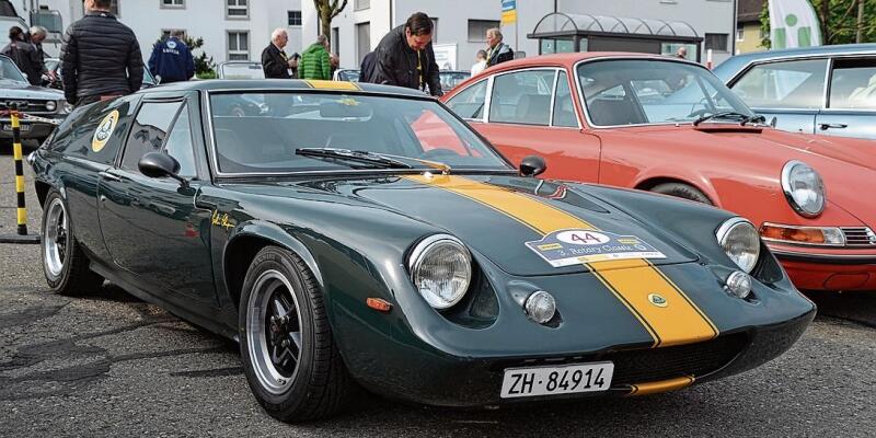 Bewährt an Bergrennen und Rundstrecken: ein Lotus Europa.

