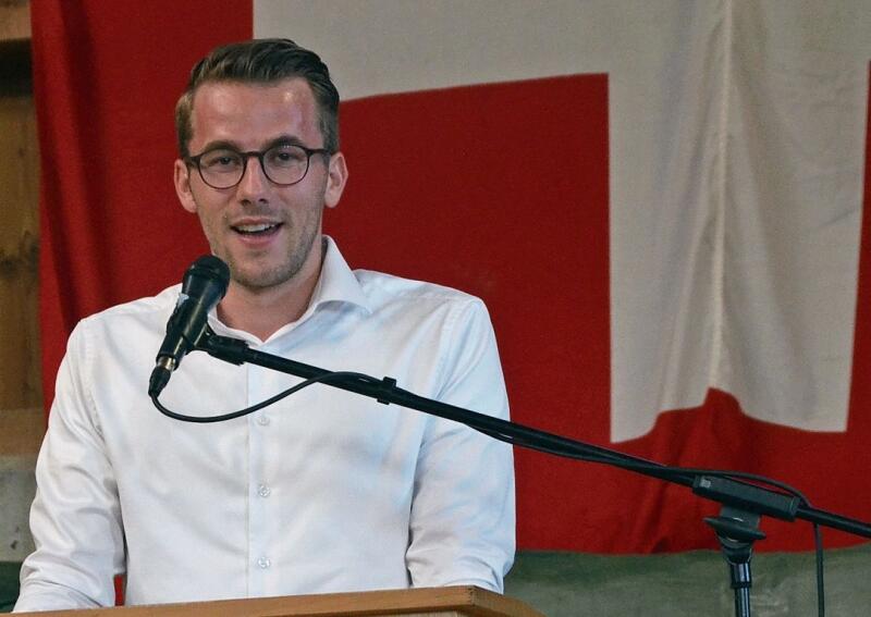 «Es ist wichtig, dem Unternehmertum in der Schweiz noch mehr zu ermöglichen!», forderte FDP-Nationalrat Andri Silberschmidt. (Bilder Thomas Stöckli)
